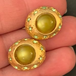 Vintage pierced earrings
